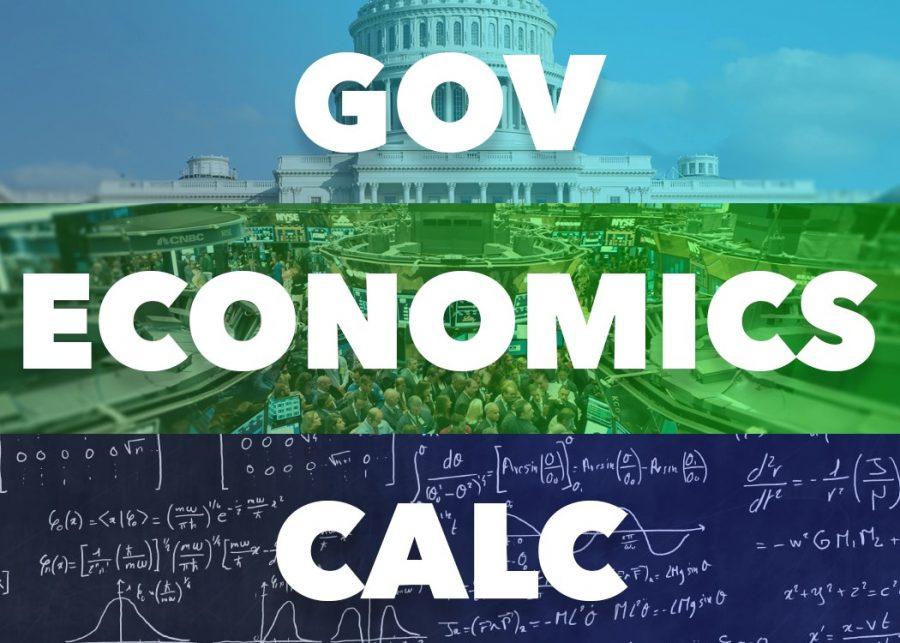 AP Government, Economics and Calculus