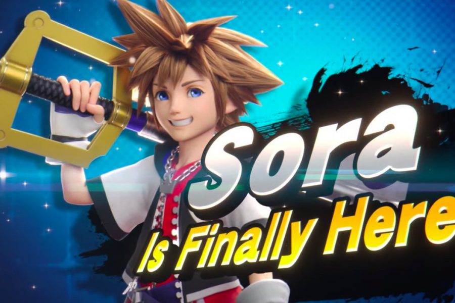 Sora is finally in Super Smash Bros. Ultimate! Image taken from The Verge.