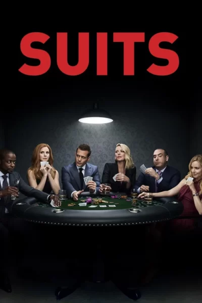 A poster for Suits